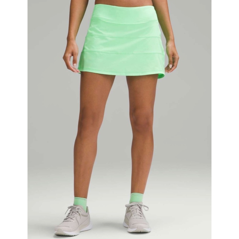 LULULEMON PACE RIVAL MID RISE SKIRT - PISTACHIO SZ 4 - Picture 6 of 6